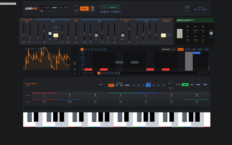 juno-style polysynth