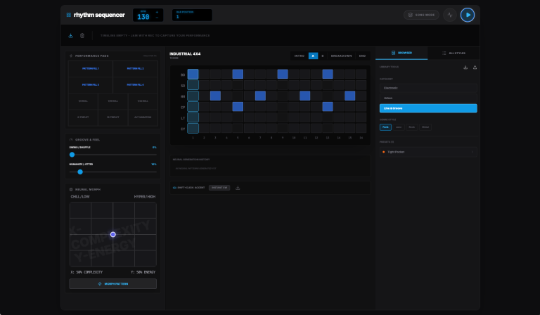 rhythm sequencer